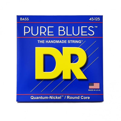 DR Strings 5-String Pure Blues Bass Quantum Nickel Alloy 45-125 Gauge