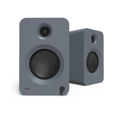 Kanto Audio REN 200W Powered Speaker System with HDMI ARC Input, with BT 5.3 & USB-C Input, Type G Power Cord, Matte Grey (Sold in Pairs)