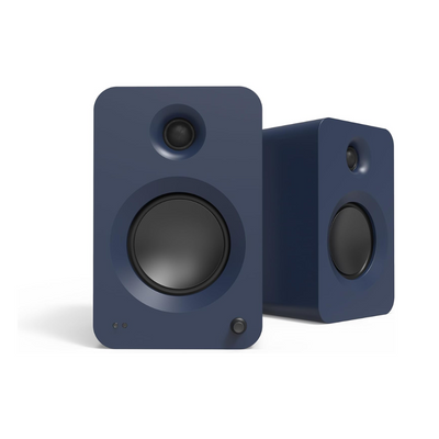 Kanto Audio REN 200W Powered Speaker System with HDMI ARC Input, with BT 5.3 & USB-C Input, Type G Power Cord, Matte Blue (Sold in Pairs)