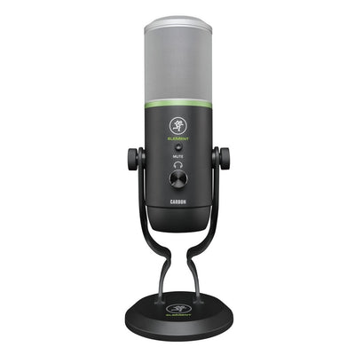 Mackie CARBON Premium USB Condenser Microphone Includes Stand & 16 Exclusive Plugins