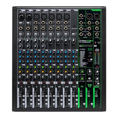 Mackie ProFX12v3 Professional 12 Channel Mixer with Effects & USB