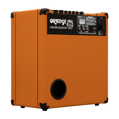 Orange Crush Bass 50 1 x 12" 50 Watt Bass Guitar Combo Amplifier with Active EQ and Parametric Mid Control