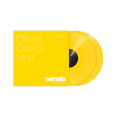 Serato Control Vinyls Performance Series, Yellow (Sold in Pairs)