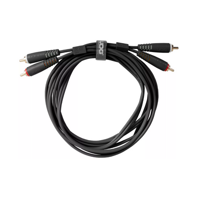 UDG Gear UDG Ultimate Audio Cable Set RCA - RCA, Black, Straight, 3 m