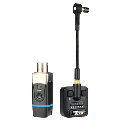 Xvive U8 Acoustic Guitar Wireless System With Clip-on Supercardioid Condenser Microphone (Travel Case Included)