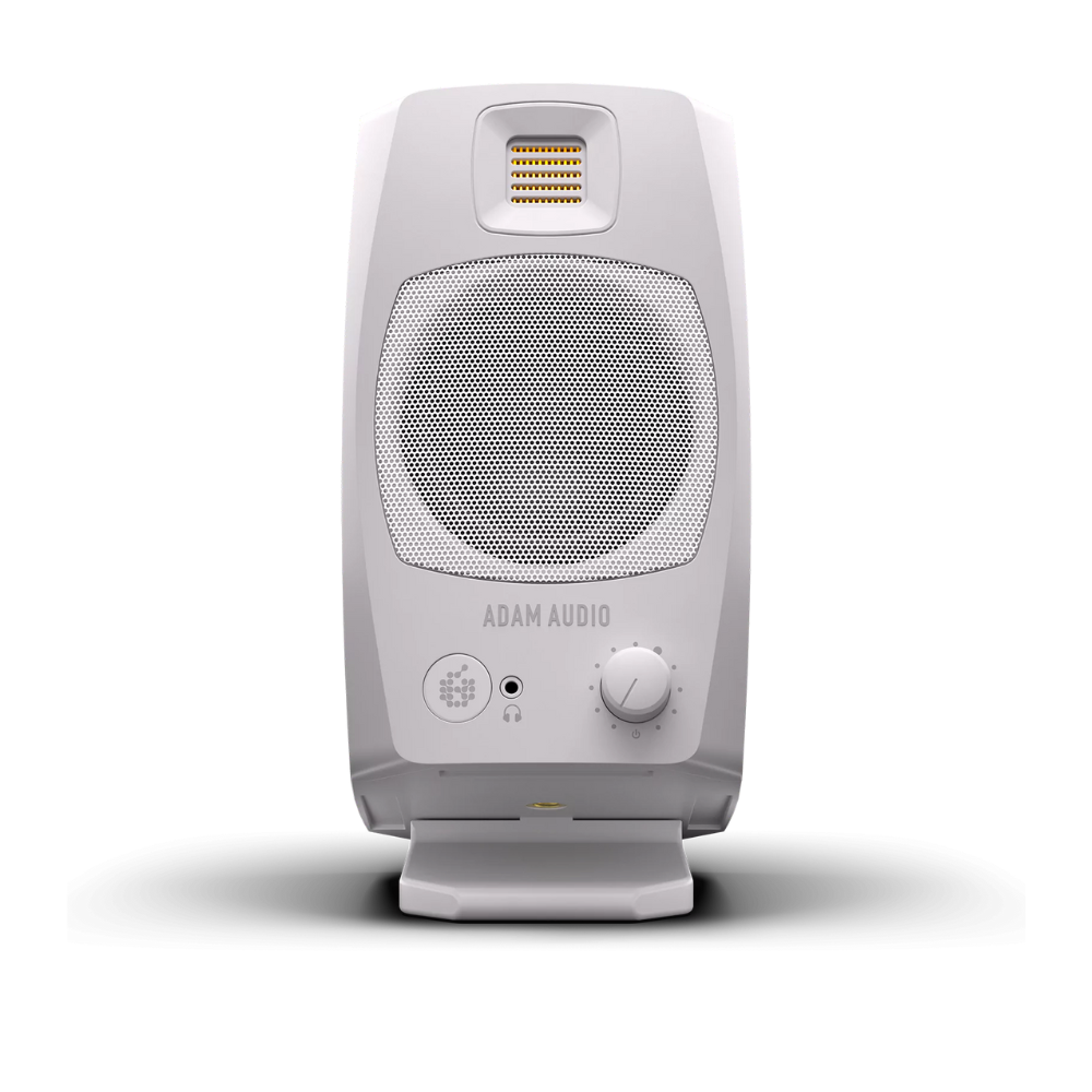ADAM Audio D3V Desktop Monitors, White (Sold in Pairs)