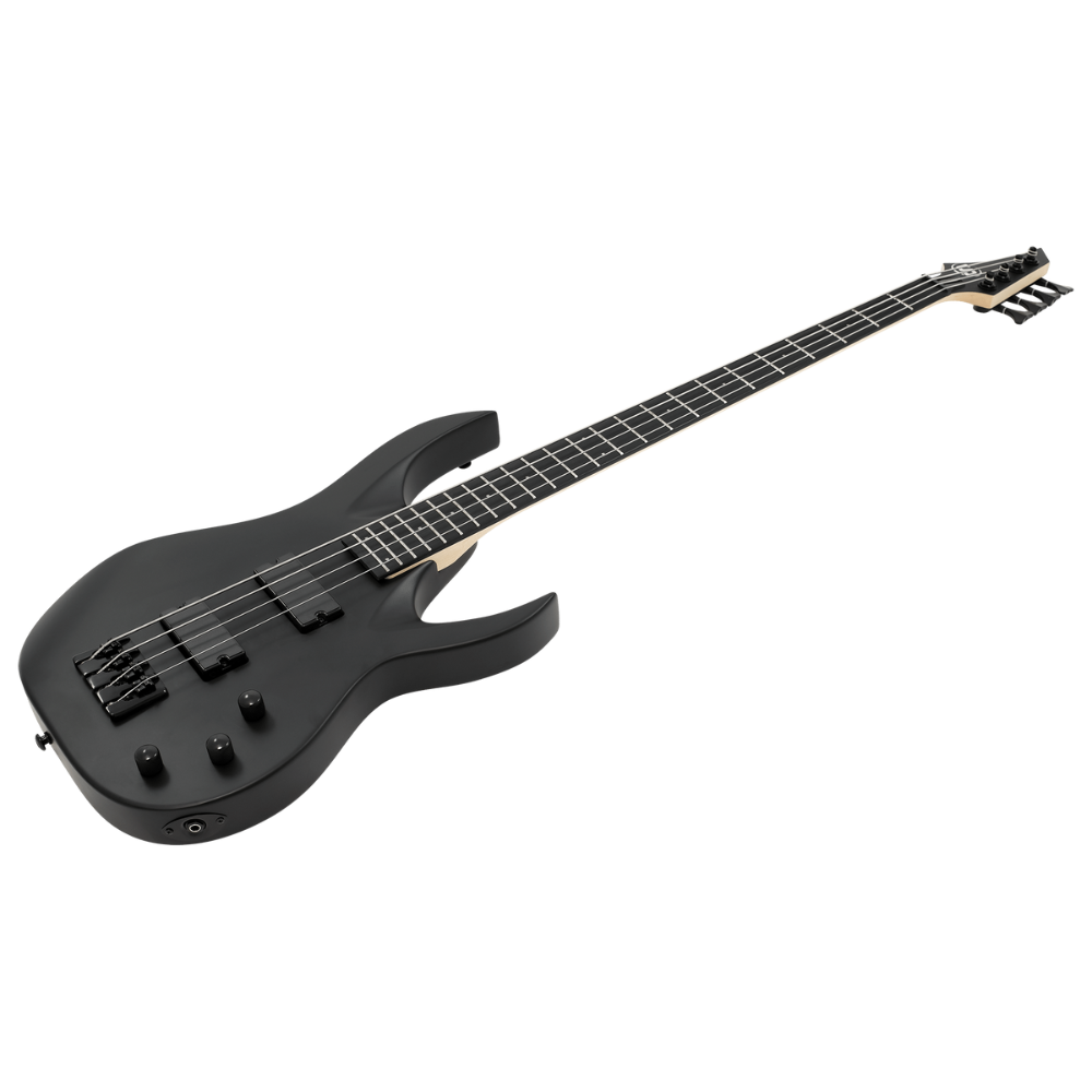 S by Solar AB4.4C Bass Guitar – Carbon Black