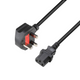 Adam Hall Cables 3 STAR PKD 0150 GB - Power Cord BS1363/A - C13 1.0 mm² 1.5 m, UK