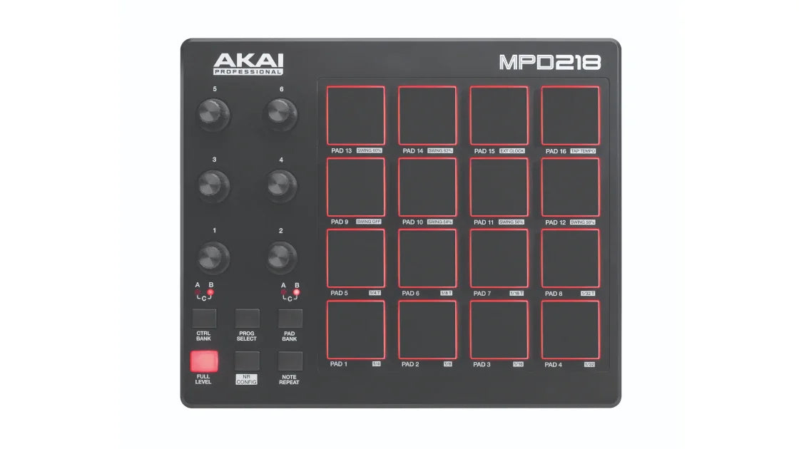 Akai Pro MPD218 Performance Controller