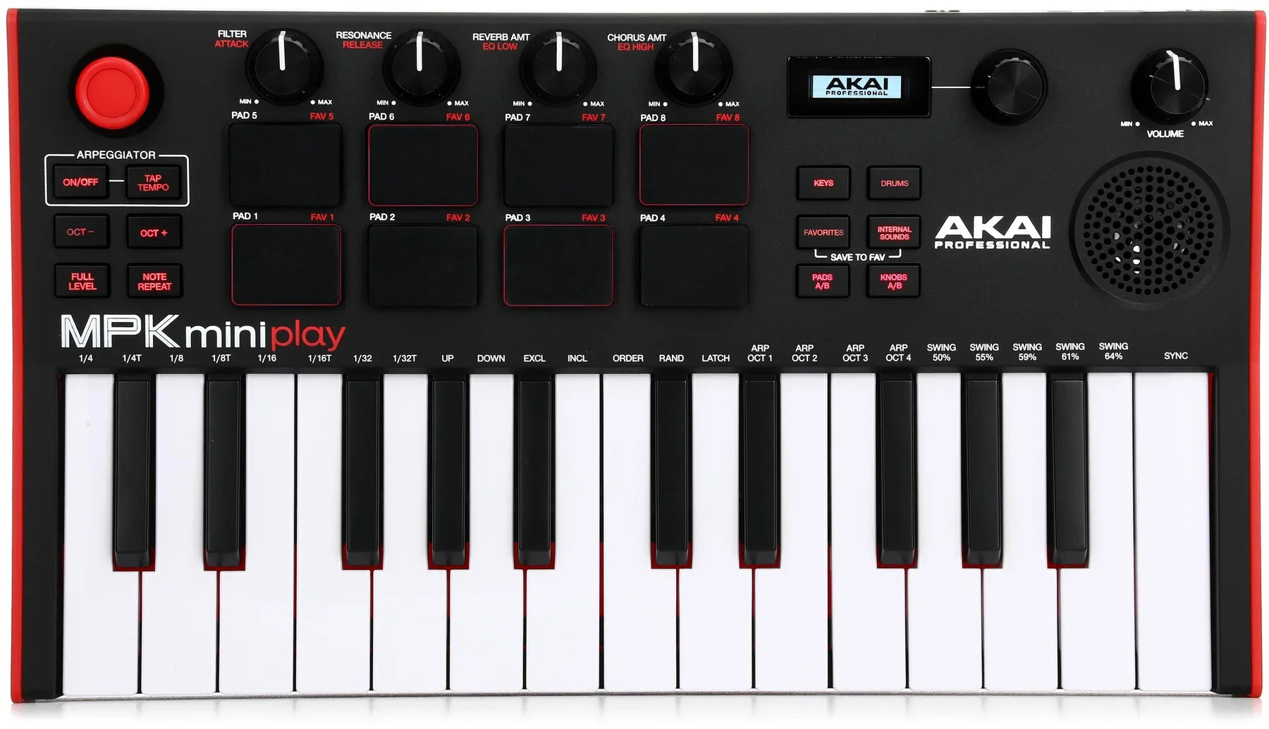 Akai Pro MPK MINI PLAY MK3 MIDI Keyboard Controller