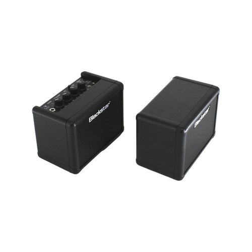 Blackstar Fly 3 Stereo Pack - 6 Watt 2 x 3" Black Guitar Combo Mini Amplifier with Extension Speaker