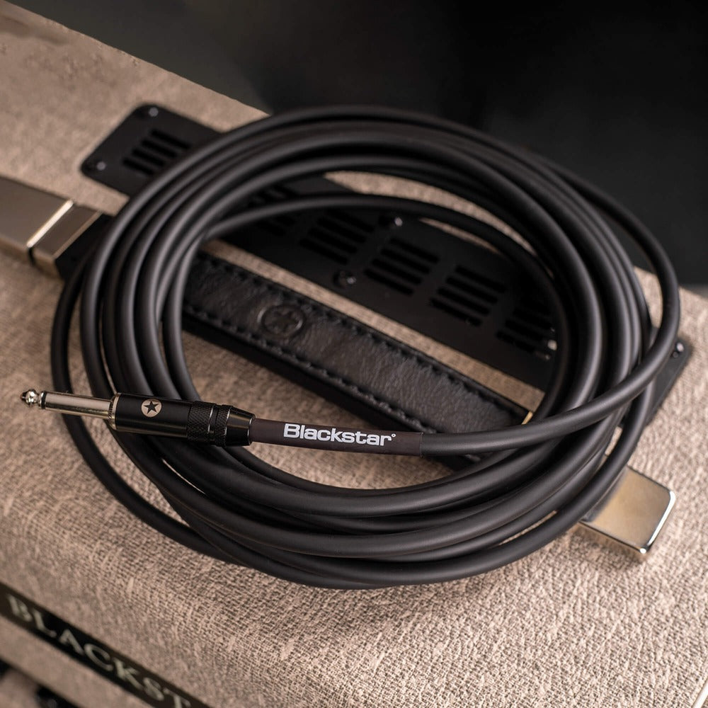 Blackstar 3 Meters Standard Instrument Cable Straight ¼” Jack to Angled ¼” Jack
