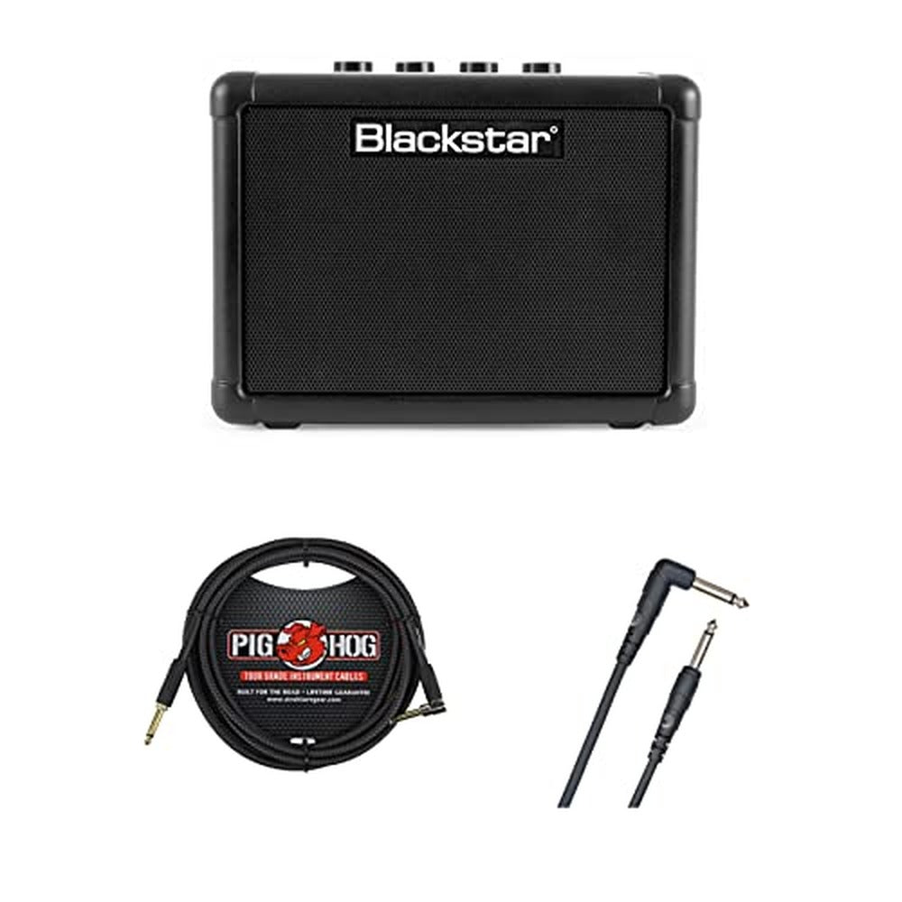 Blackstar 3 Meters Standard Instrument Cable Straight ¼” Jack to Angled ¼” Jack