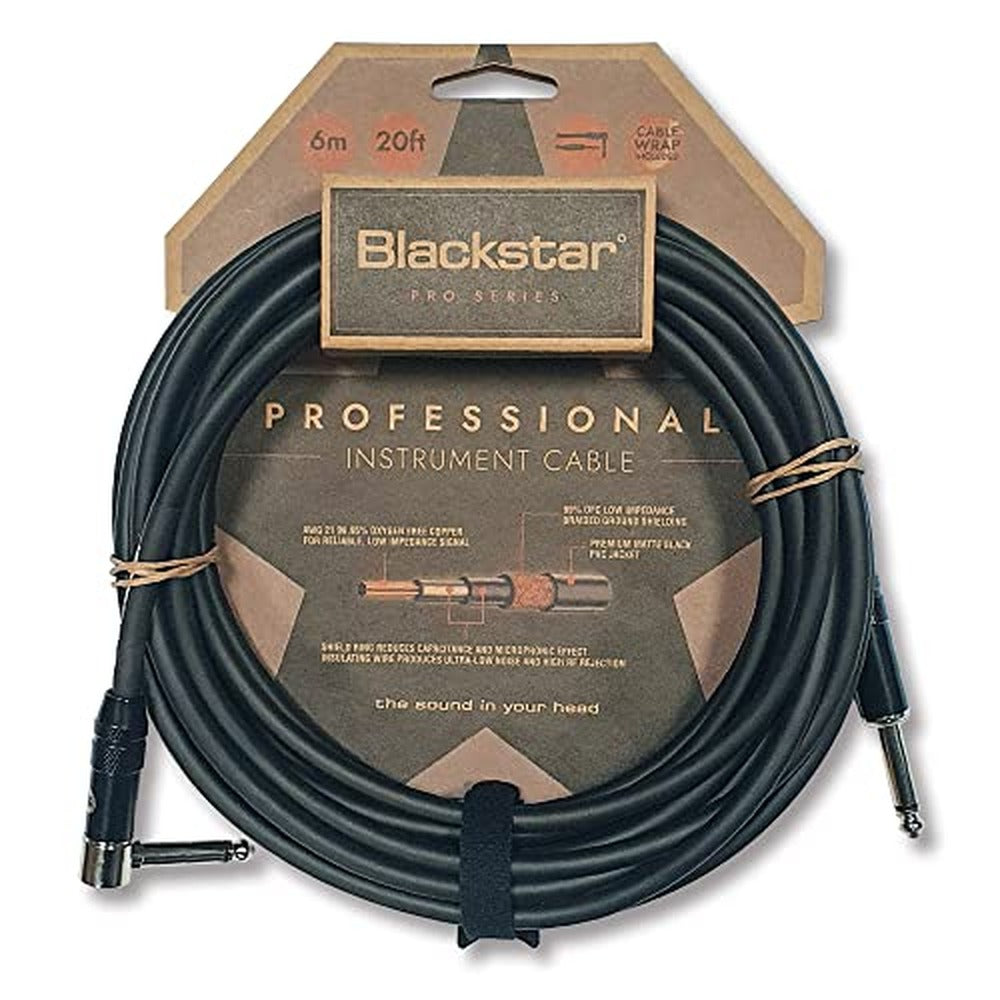 Blackstar 3 Meters Professional Instrument Cable Straight ¼” Jack to Straight ¼” Jack