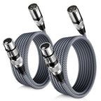 Blackstar 3 Meters XLR Microphone Cable with Male to Female Gold-Plated Pins XLR Connectors