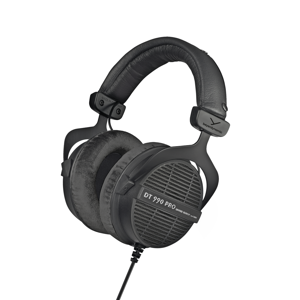 Beyerdynamic Dt 990 Pro Limited Black Edition Studio Open-Back Headphones 250 Ohms