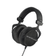 Beyerdynamic Dt 990 Pro Over-Ear Studio Monitor Headphones - Open-Back Stereo Construction, Wired (80 Ohm, Black (Limited Edition))