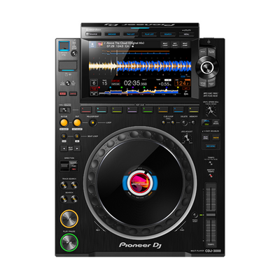 AlphaTheta CDJ-3000 X Professional DJ Multi Player, Black