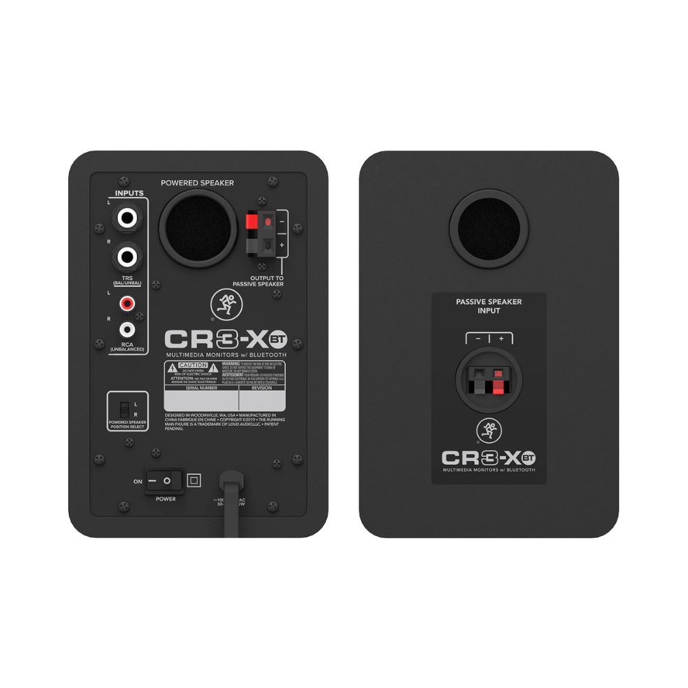 Mackie CR3-XBT 3" Bluetooth Multimedia Monitors