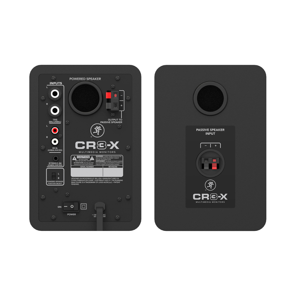 Mackie CR3-X 3" Multimedia Monitors