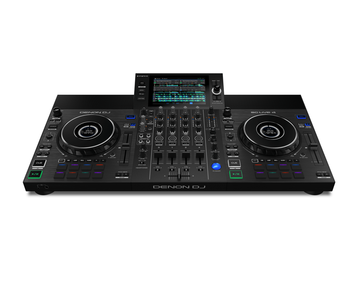 Denon DJ SC LIVE 4 Standalone 4-Deck DJ System