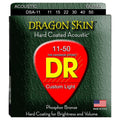 DR Strings Dragon Skin+ Acoustic Phosphor Bronze 11-50 Custom Light Gauge