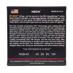 DR Strings Hi-Def Neon Green K3 Coated Electric Guitar Strings 009 - 042 Light Gauge