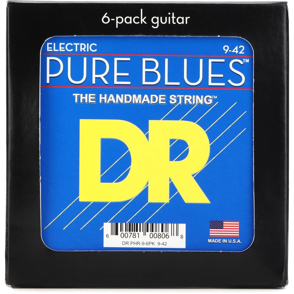 DR Strings Veritas Electric Guitar Strings 09 - 042 Light Gauge 3 Free Strings