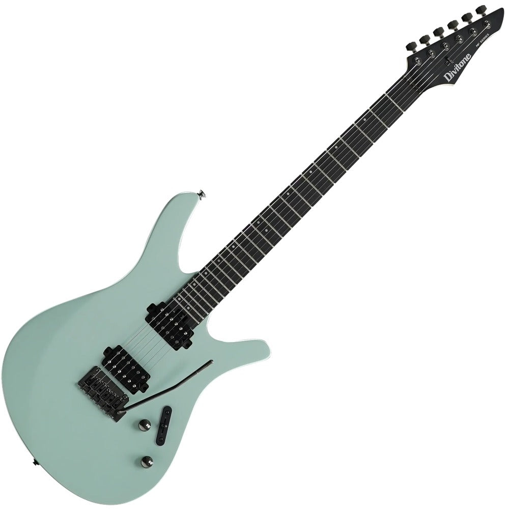 Divitone Modern Fly Studio Series Electric Guitar Fluorite Green Finish Includes Gig Bag