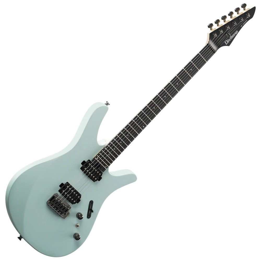 Divitone Modern Fly Studio Series Electric Guitar Fluorite Green Finish Includes Gig Bag