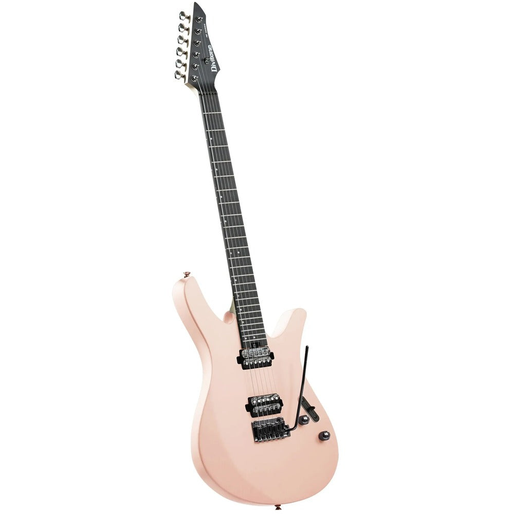 Divitone Modern Fly Studio Series Electric Guitar Shell Pink Finish Includes Gig Bag
