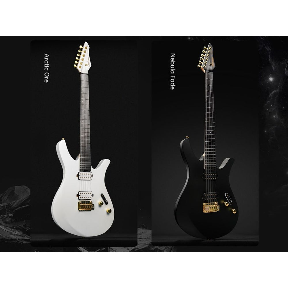 Divitone Modern Fly Studio  Smart Electric Guitar With On-board Effects Shell Pink Finish Include Deluxe Bag