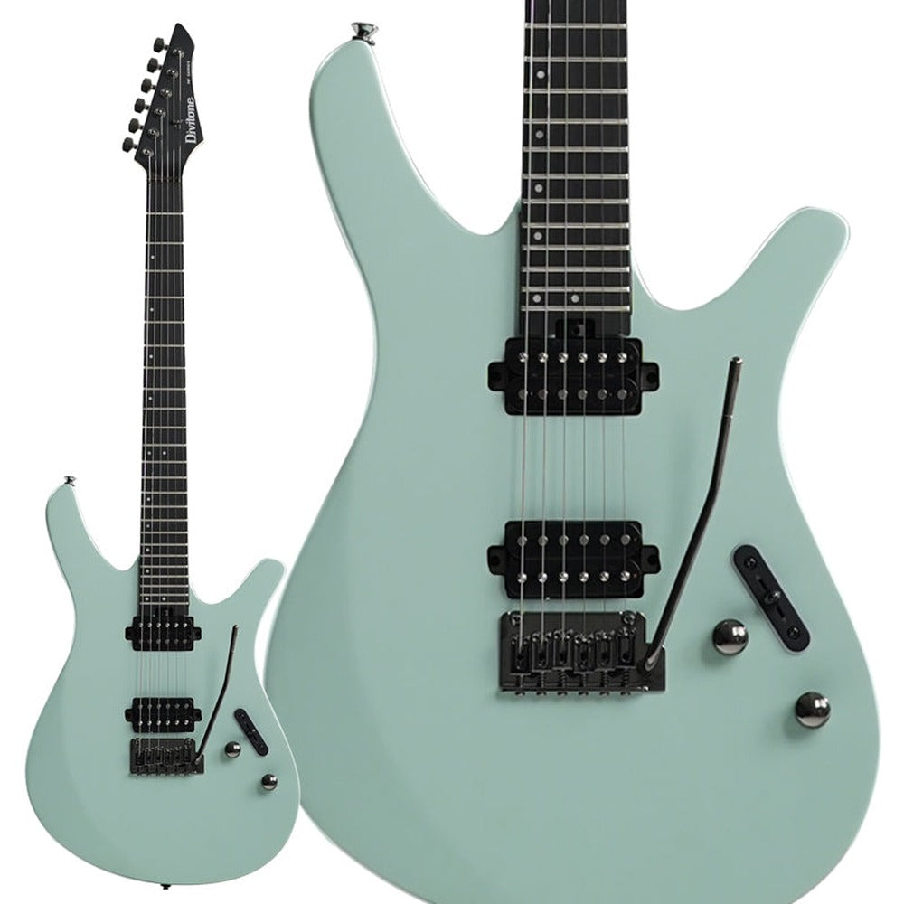 Divitone Modern Fly Studio Smart Electric Guitar With On-board Effects Moonlight White Finish Include Deluxe Bag