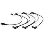 EBS DC Right Angled Flat Power Split Cable, 90 Degrees, One to Four