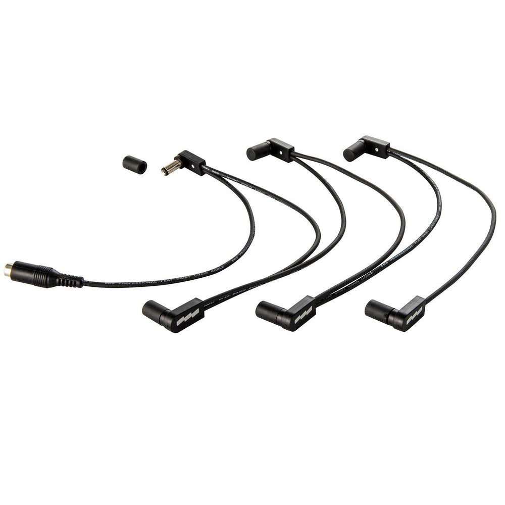 EBS DC Right Angled Flat Power Split Cable, 90 Degrees, One to Four
