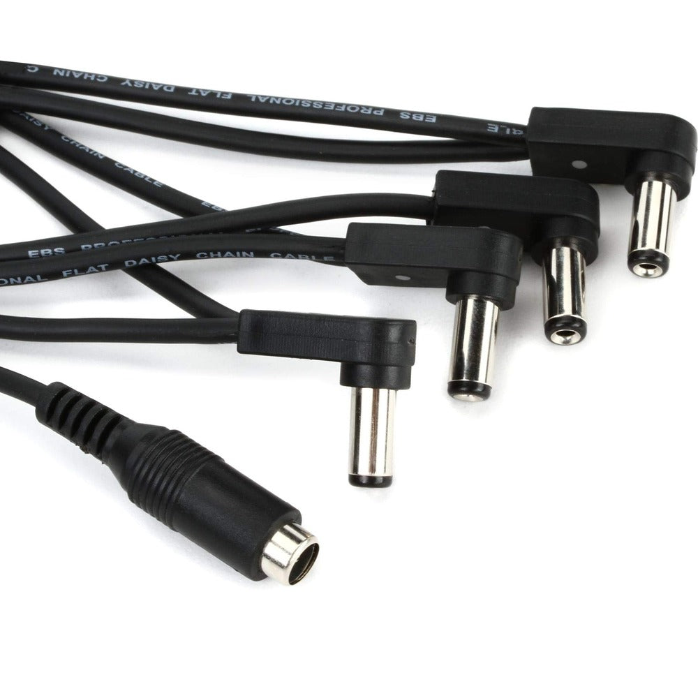 EBS DC Right Angled Flat Power Split Cable, 90 Degrees, One to Four
