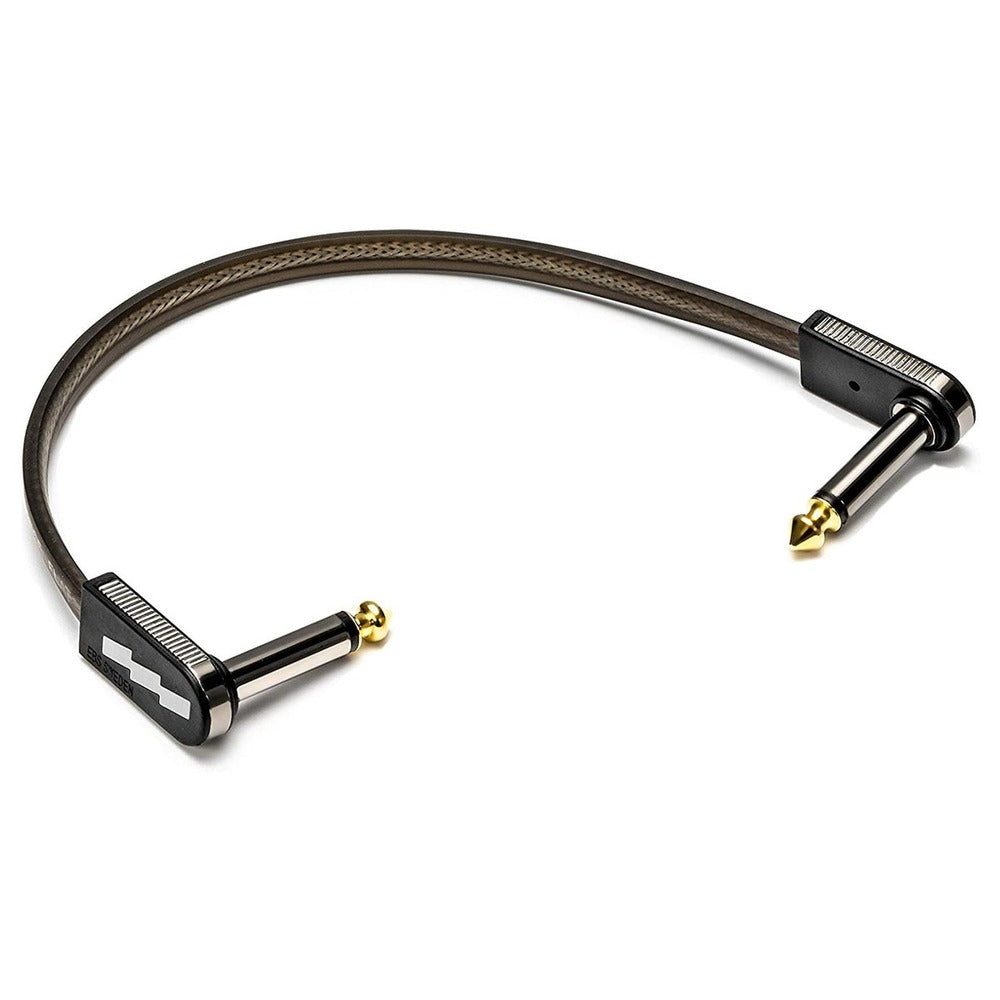 EBS Flat Patch Cable Black Gold 18 cm