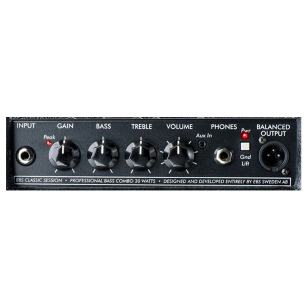EBS Session 30 Mk3 – 30 Watt Bass Combo Amp with Bluetooth Audio Streaming