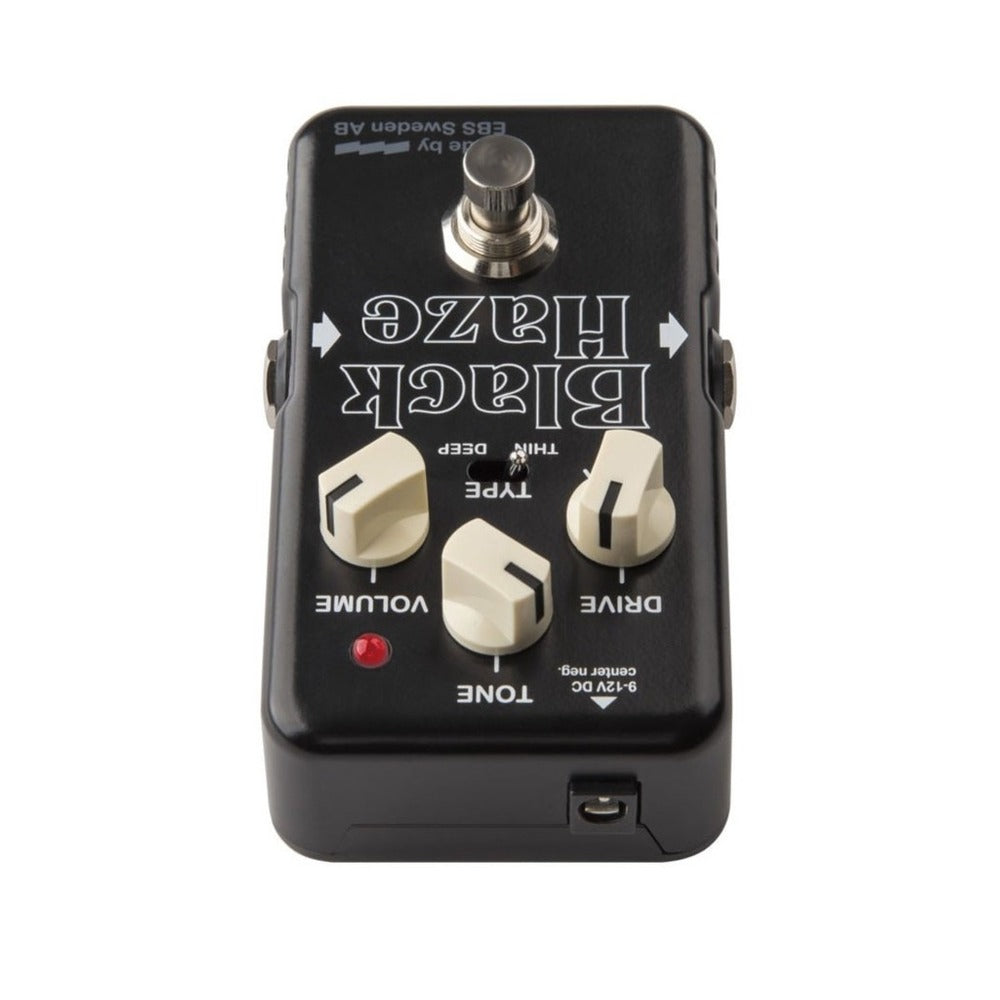 EBS Black Haze V2 Distortion/Overdrive Pedal