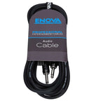 Enova 10 Meters 1/4" Plug 2-Pole Jack - Jack Instrument Cable with Conductive PE Shielding
