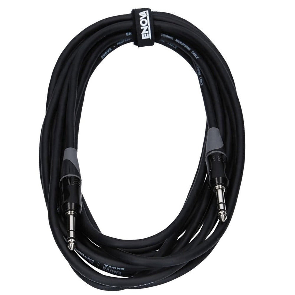 Enova 5 Meters 1/4" Plug 3-Pole Balanced Jack- Jack Cable