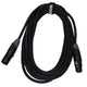 Enova 1 Meter XLR Female to XLR Male Microphone Cable 3-Pin analogue & AES with Velcro