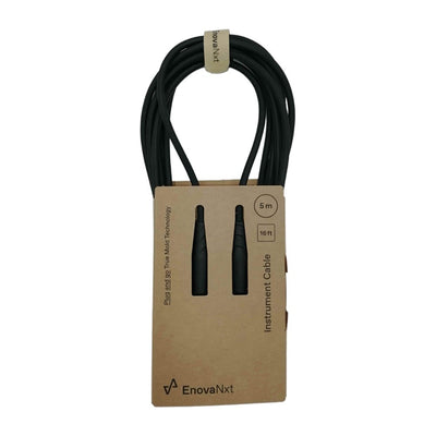 Enova 8 Meters 1/4" Plug 2-Pole, Jack To Jack Instrument Cable with True Mold Technology