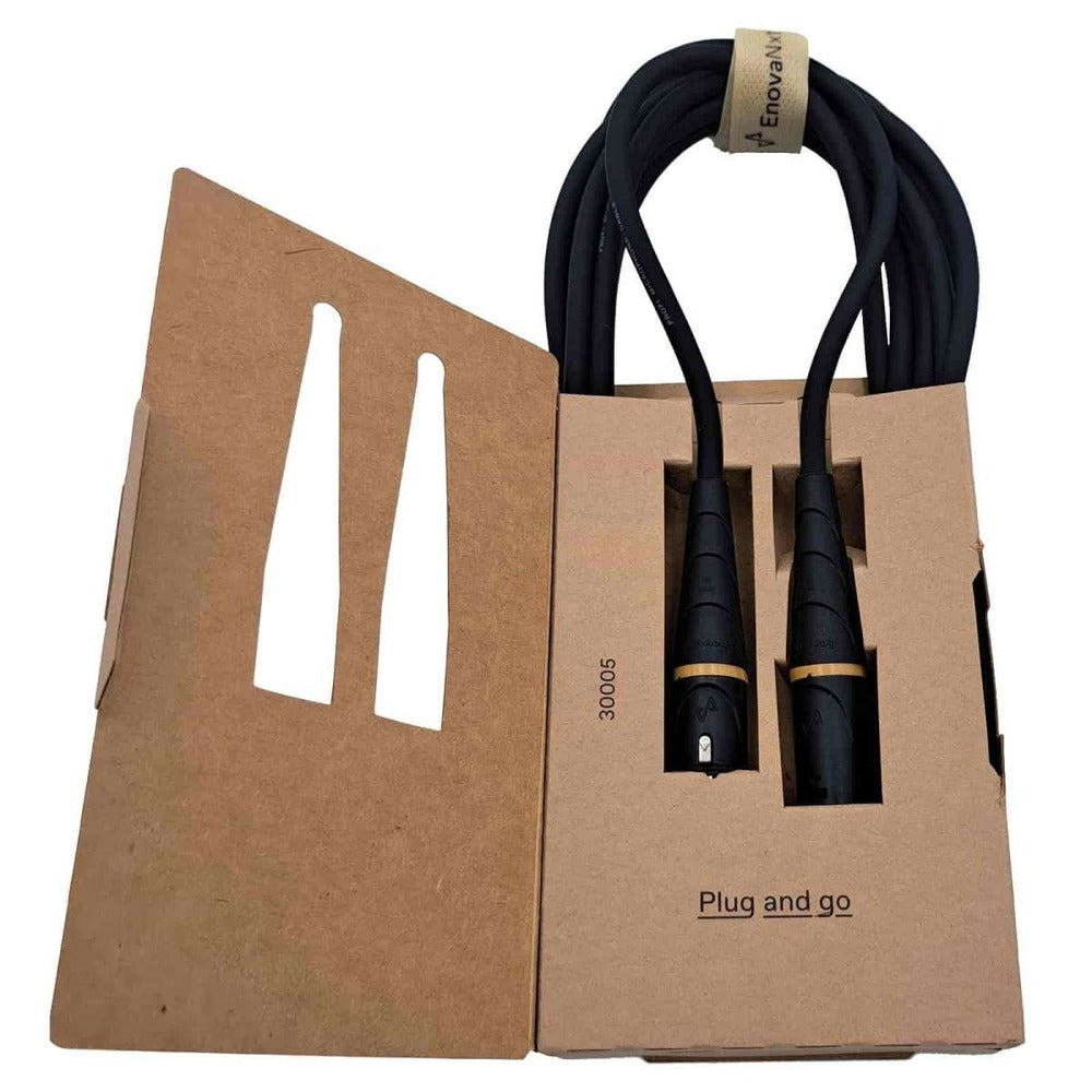Enova 10 Meters NXT Microphone Cable 3-Pin XLR Male to XLR Female