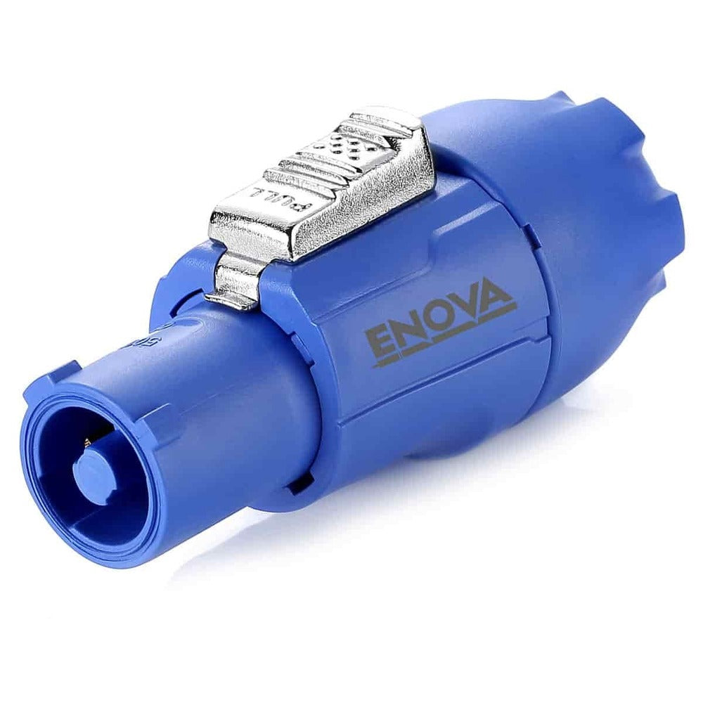 Enova Power Cable Connector Blue Input 230 V 20 A.