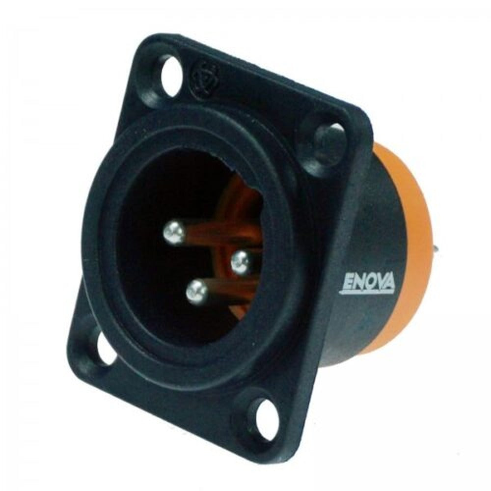 Enova Speaker Connector 4 Pin, Metal Housing Male 40 Amps