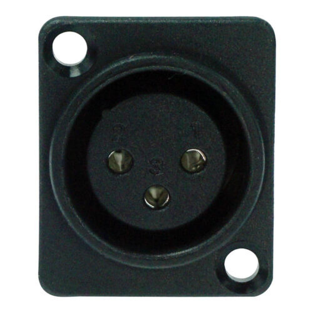 Enova XLR Cable Connector Female 5-Pin Black Housing and Grey Boot Solder Cups