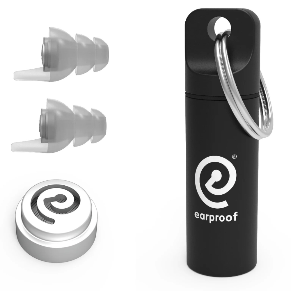 Earproof Concert Platinum Earplugs 15 dB with Container