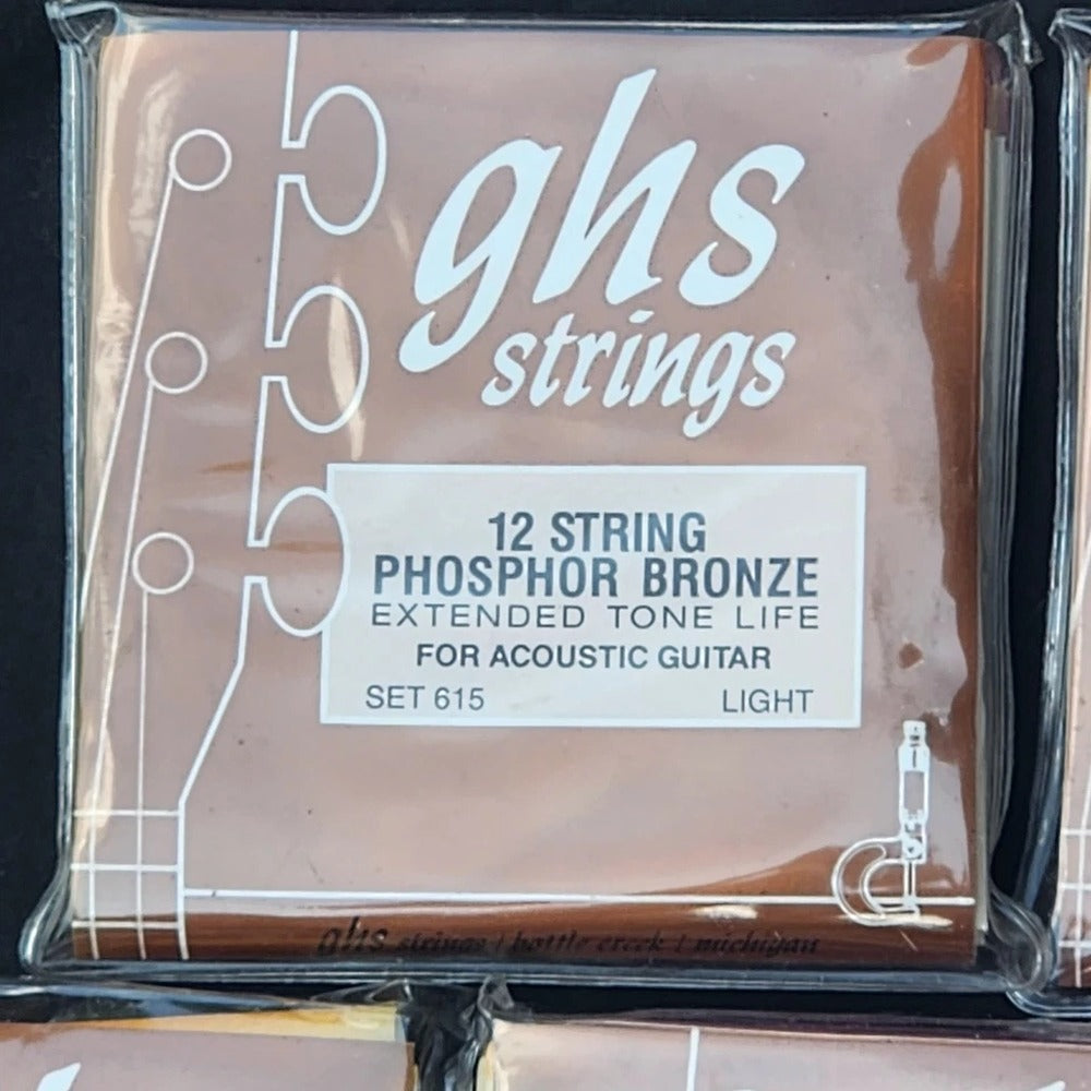 GHS 12-String Set Phosphor Bronze Acoustic Guitar String - 11 - 48 Gauge  Light