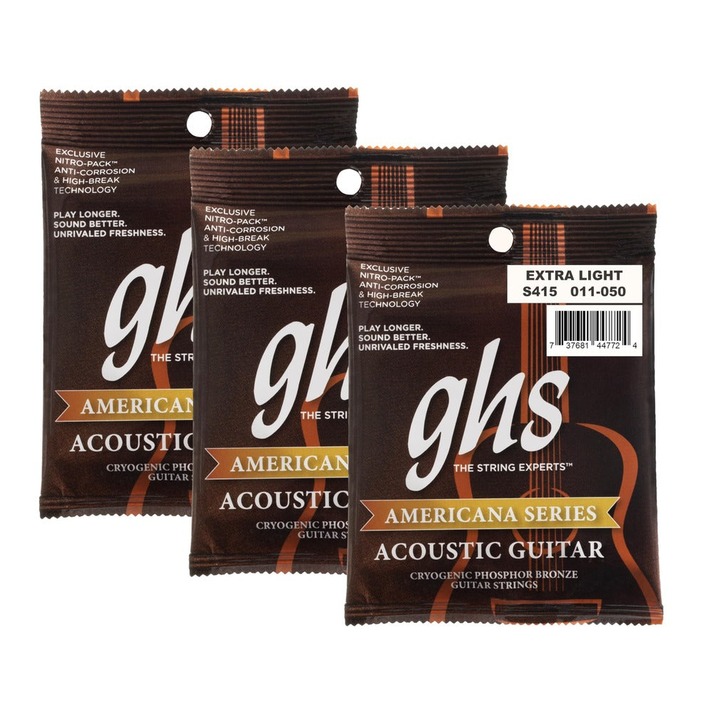 GHS 0.22 Gauge Single Phosphor String for Acoustic Guitar